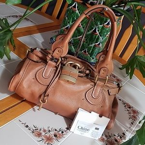AUTHENTIC Chloe Paddington Tan Camel